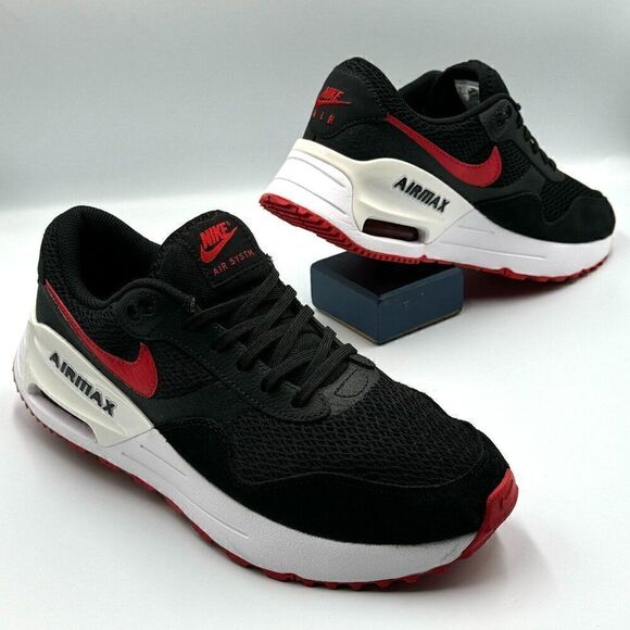 Nike Air Max SYSTM 'Black University Red' - Picture 1 of 10